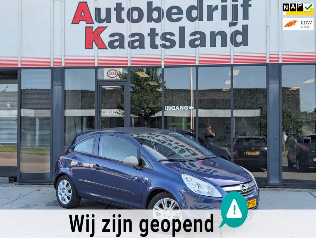 Opel Corsa 1.4-16V Enjoy - Airco - Automaat -, Auto's, Opel, Bedrijf, Te koop, Corsa, ABS, Airbags, Airconditioning, Centrale vergrendeling