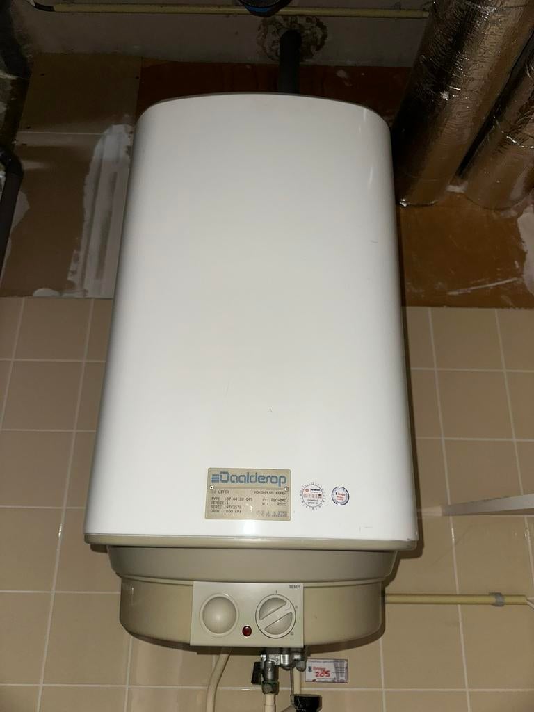 4x Daalderop boiler van 50 liter, Ophalen, Zo goed als nieuw