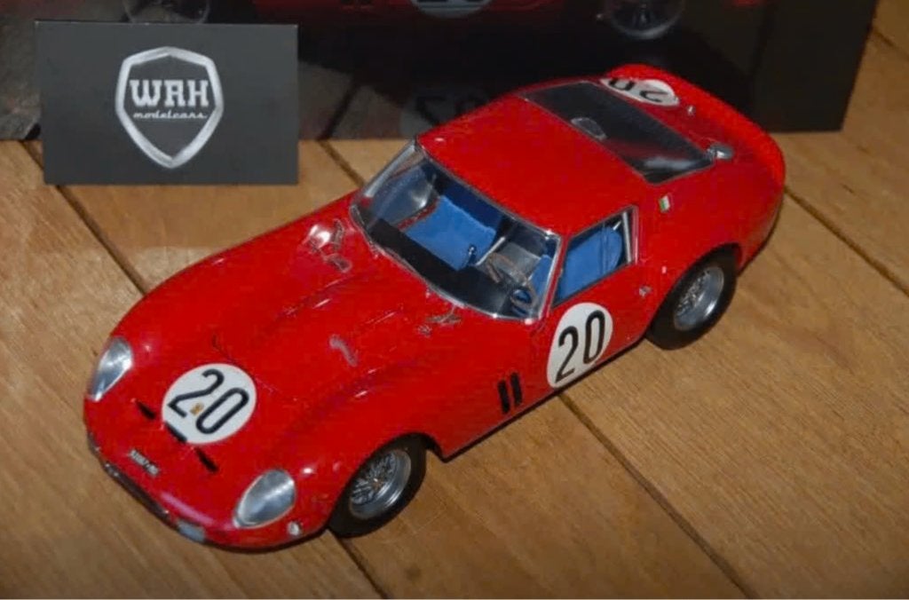 1:18 FERRARI 250 GTO LEMANS #20 Kyosho High End in box WRH, Verzenden, Zo goed als nieuw, Auto, Kyosho