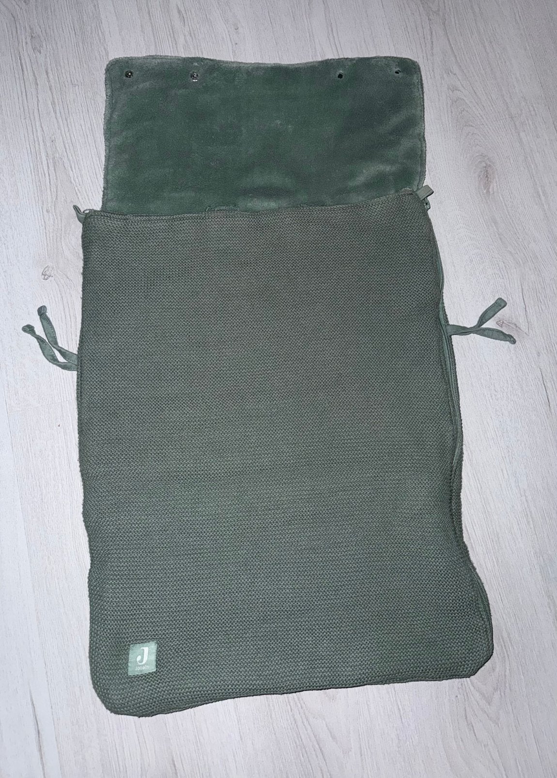 Voetenzak van Jollein Forest Green, Ophalen, Gebruikt