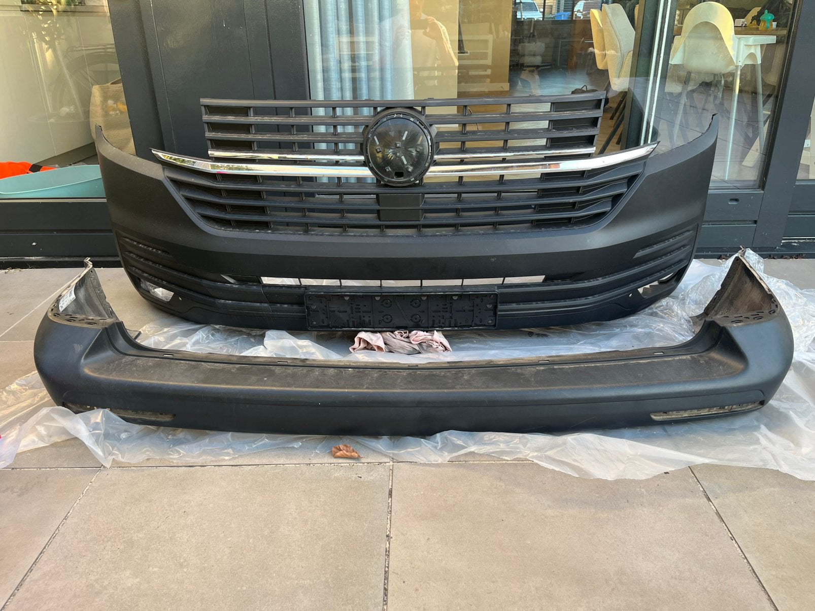 Voorbumper T6.1 - nieuwstaat, Ophalen, Gebruikt, Bumper, Volkswagen
