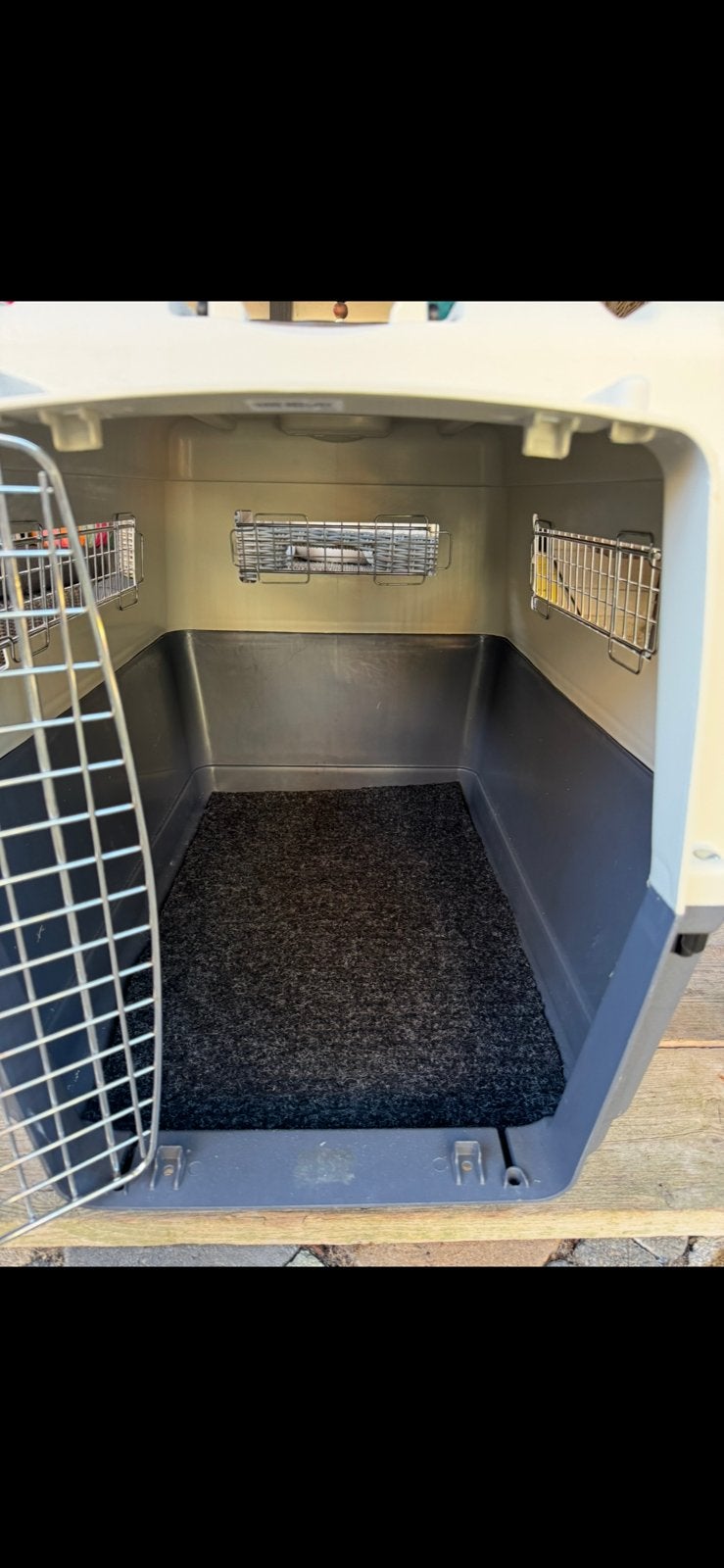 Honden bench met wieltjes, Dieren en Toebehoren, Ophalen, Zo goed als nieuw