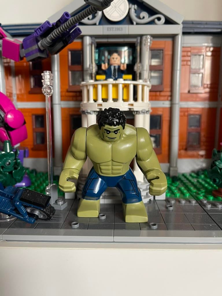 Lego marvel big fig hulk sh0577, Ophalen of Verzenden, Zo goed als nieuw