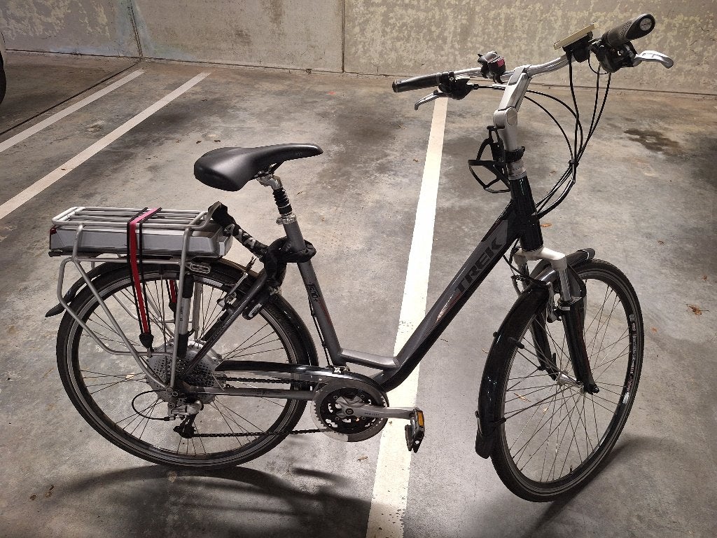 Elektrische Fiets Merk TREK, Gebruikt, 50 km per accu of meer, 55 tot 59 cm, Ophalen