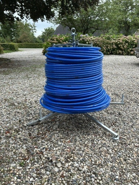 Afrolhaspel met 234 meter vloerverwarmingsbuis, Doe-het-zelf en Verbouw, Ophalen, Minder dan 30 cm, Overige typen, Minder dan 60 cm
