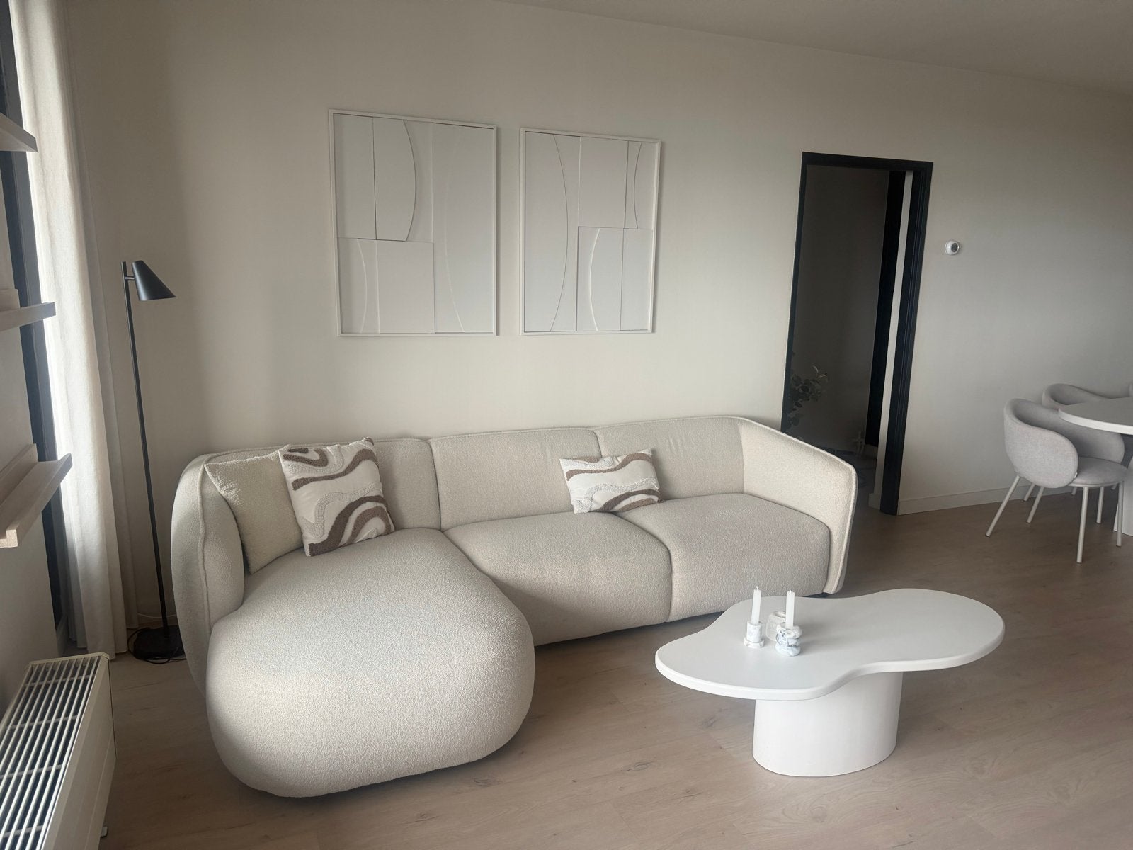 by fonQ Soft Chaise Longue links Bank - Zo goed als nieuw, Ophalen, 250 tot 300 cm, 100 tot 125 cm, Zo goed als nieuw