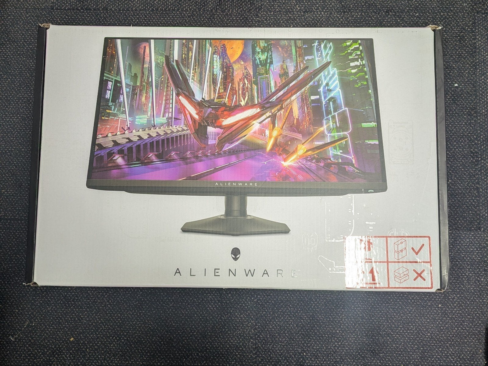 Alienware QD-OLED 360Hz, Computers en Software, Kantelbaar, Alienware, Minder dan 1 ms, Zo goed als nieuw