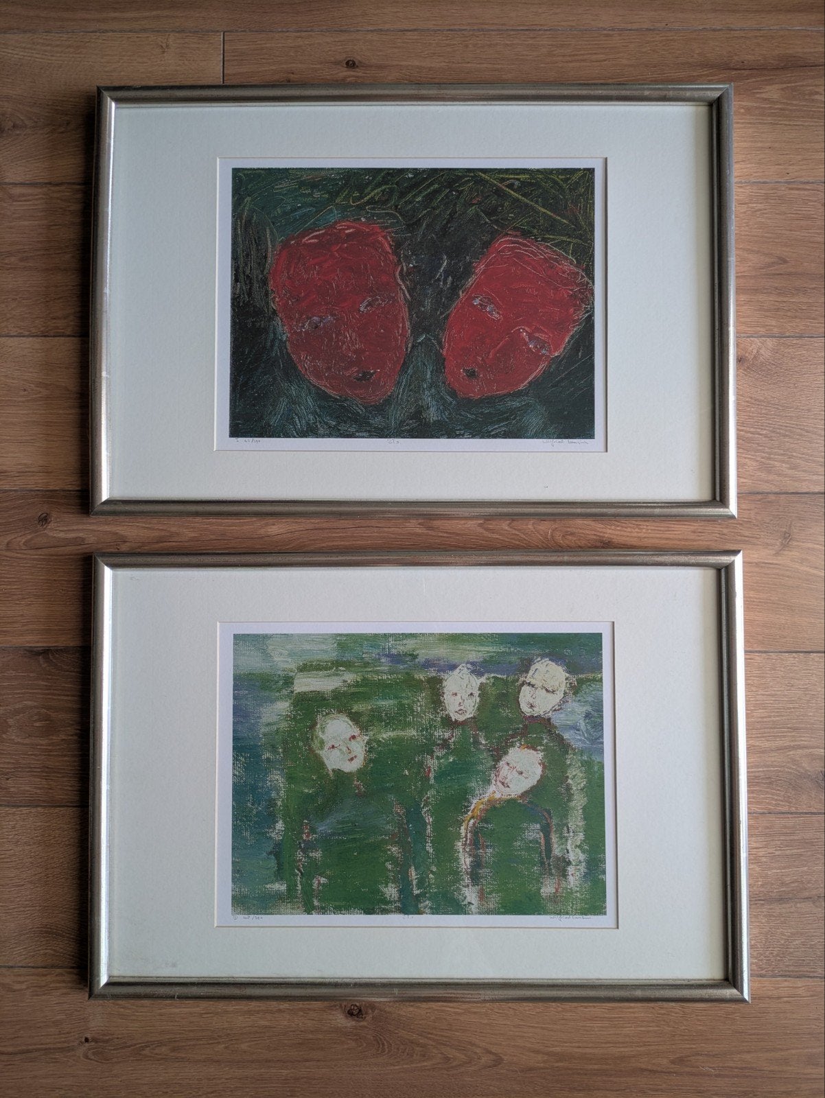 Zeefdrukken Wilfried Lansink, Gelimiteerde oplage, Ophalen, Portret en Figuren