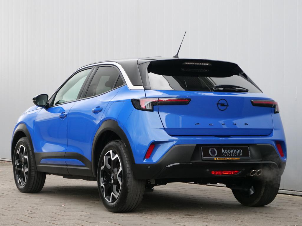 Opel Mokka 1.2 Turbo 130pk Ultimate Automaat Camera / Apple, 1195 kg, Zwart, 1199 cc, Blauw
