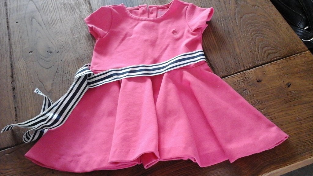 Ralph Lauren jurkje.   9  mnd, Kinderen en Baby's, Babykleding | Maat 74, Meisje, Jurkje of Rokje, Ophalen of Verzenden, Zo goed als nieuw