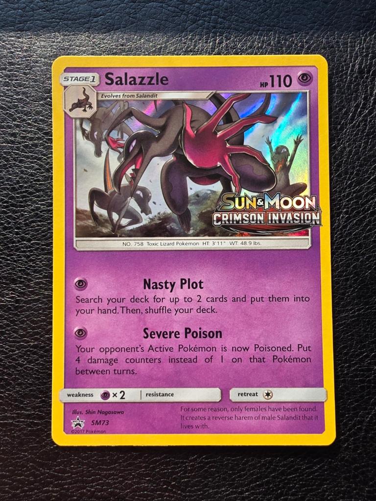 Salazzle SM73 sun moon promo, Ophalen of Verzenden, Nieuw, Losse kaart