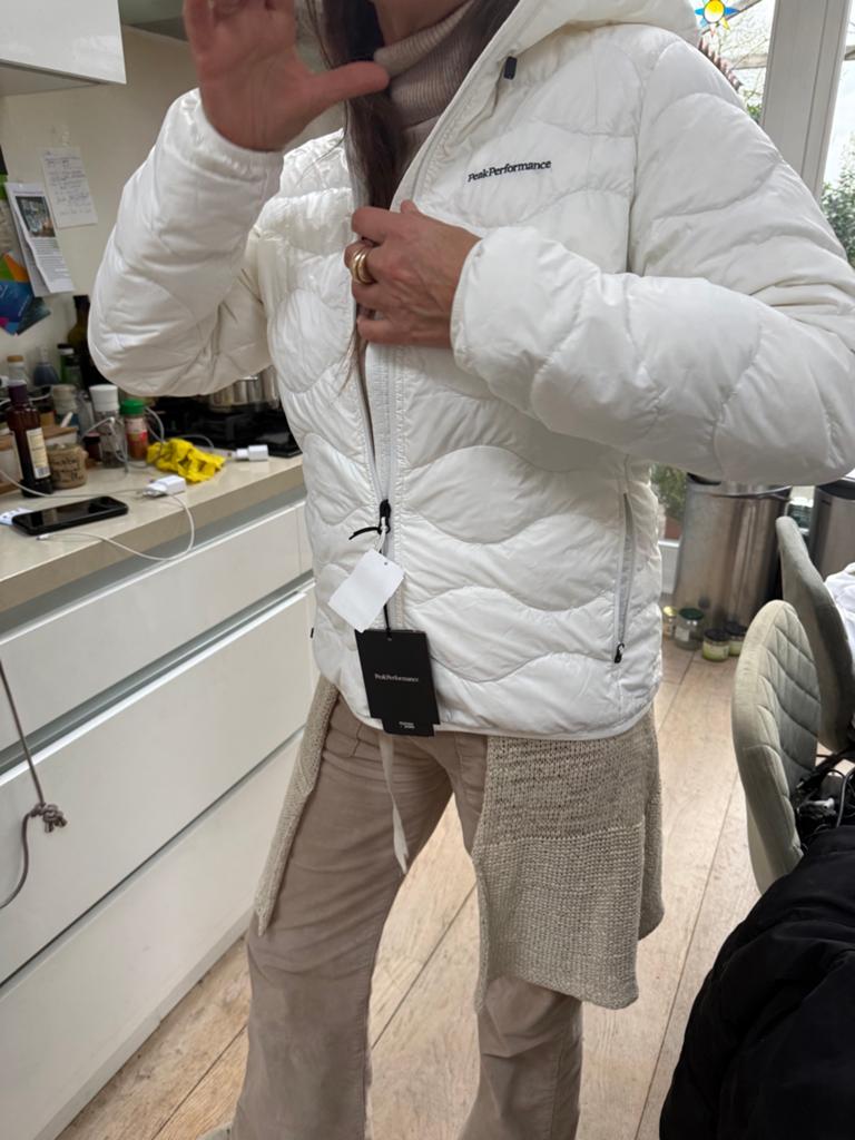 Peak performance ski jas maat L, Ophalen of Verzenden, Nieuw, Maat 42/44 (L), Wit