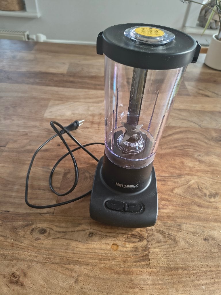Mooie nieuwe blender! Zwarte blender met maatbeker en dop., Onb, Nieuw, Ophalen of Verzenden, Onb
