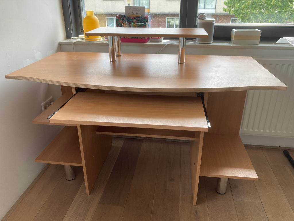Computermeubel Bureau *als nieuw*, Huis en Inrichting, Kasten | Computermeubels, Ophalen, 70 tot 120 cm, Zo goed als nieuw, 120 tot 170 cm