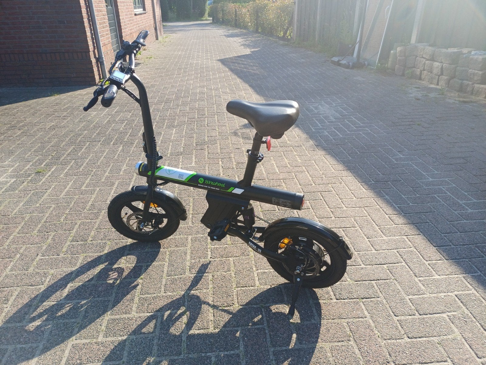 Finbike opvouwbare elektrische fiets, Gebruikt, Minder dan 47 cm, 30 tot 50 km per accu, Ophalen