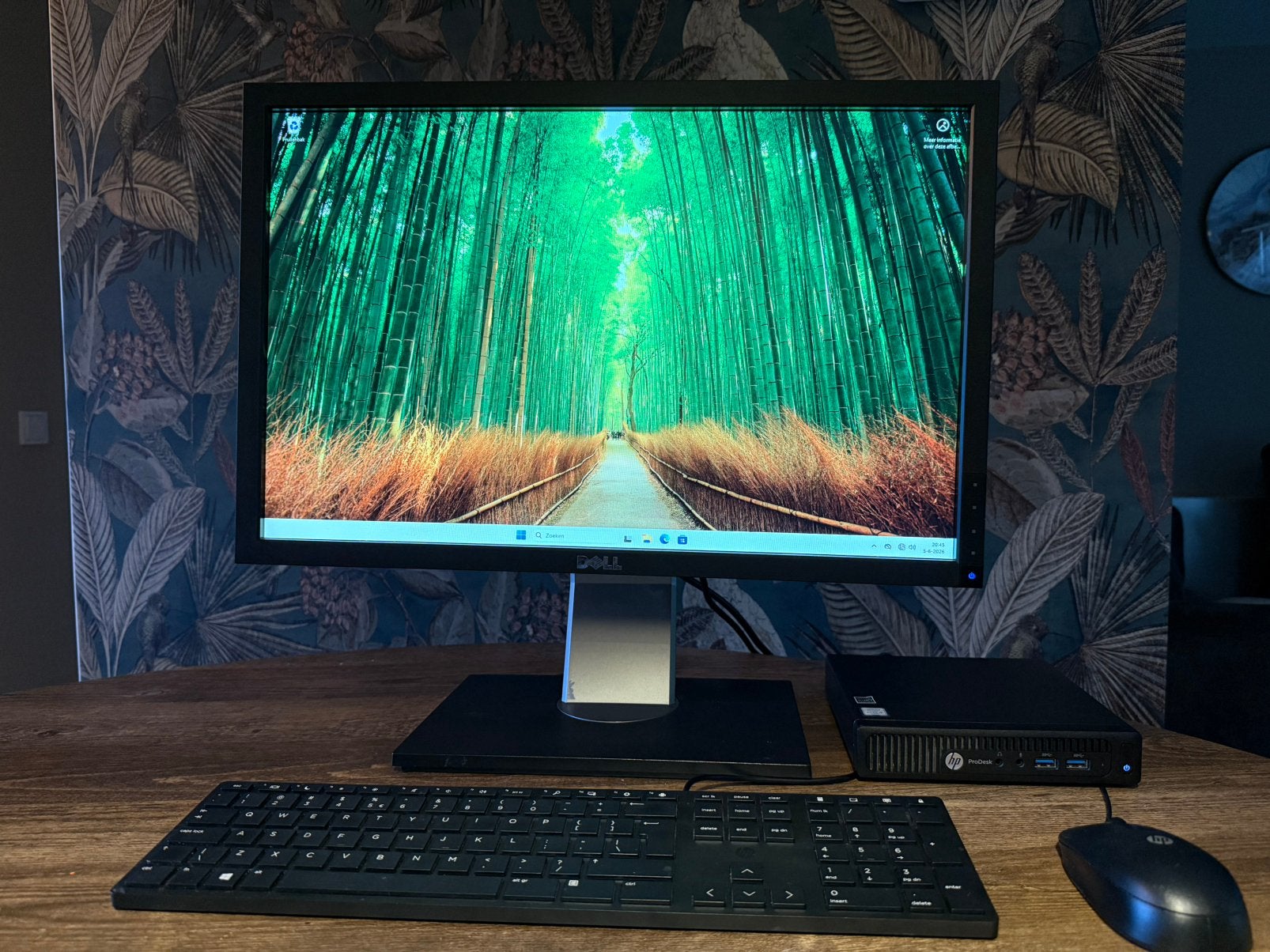 HP Prodesk 400 G2 Desktop mini windows 11 pro, Computers en Software, Desktop Pc's, Met monitor, HDD, 2 tot 3 Ghz, 8 GB