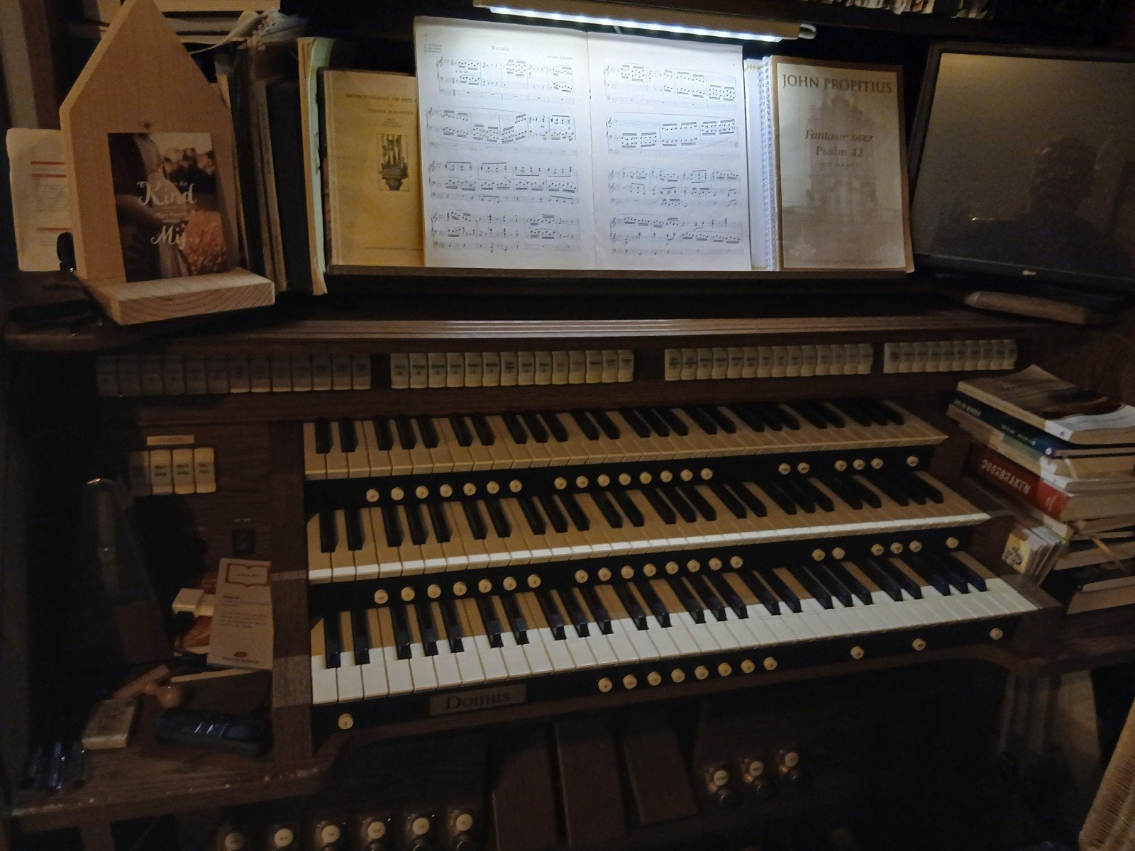 Domus Vivace 90, Ophalen of Verzenden, Gebruikt, 2 klavieren, Orgel
