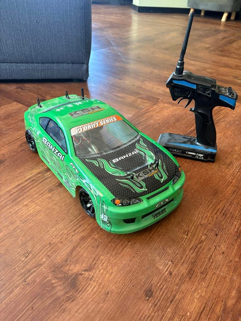 RC Drift Auto ZSM, Ophalen of Verzenden, Gebruikt, Elektro, Auto onroad