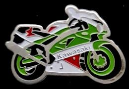 Kawasaki pin- groen-rood gelakt, Verzenden, Nieuw, Transport, Speldje of Pin