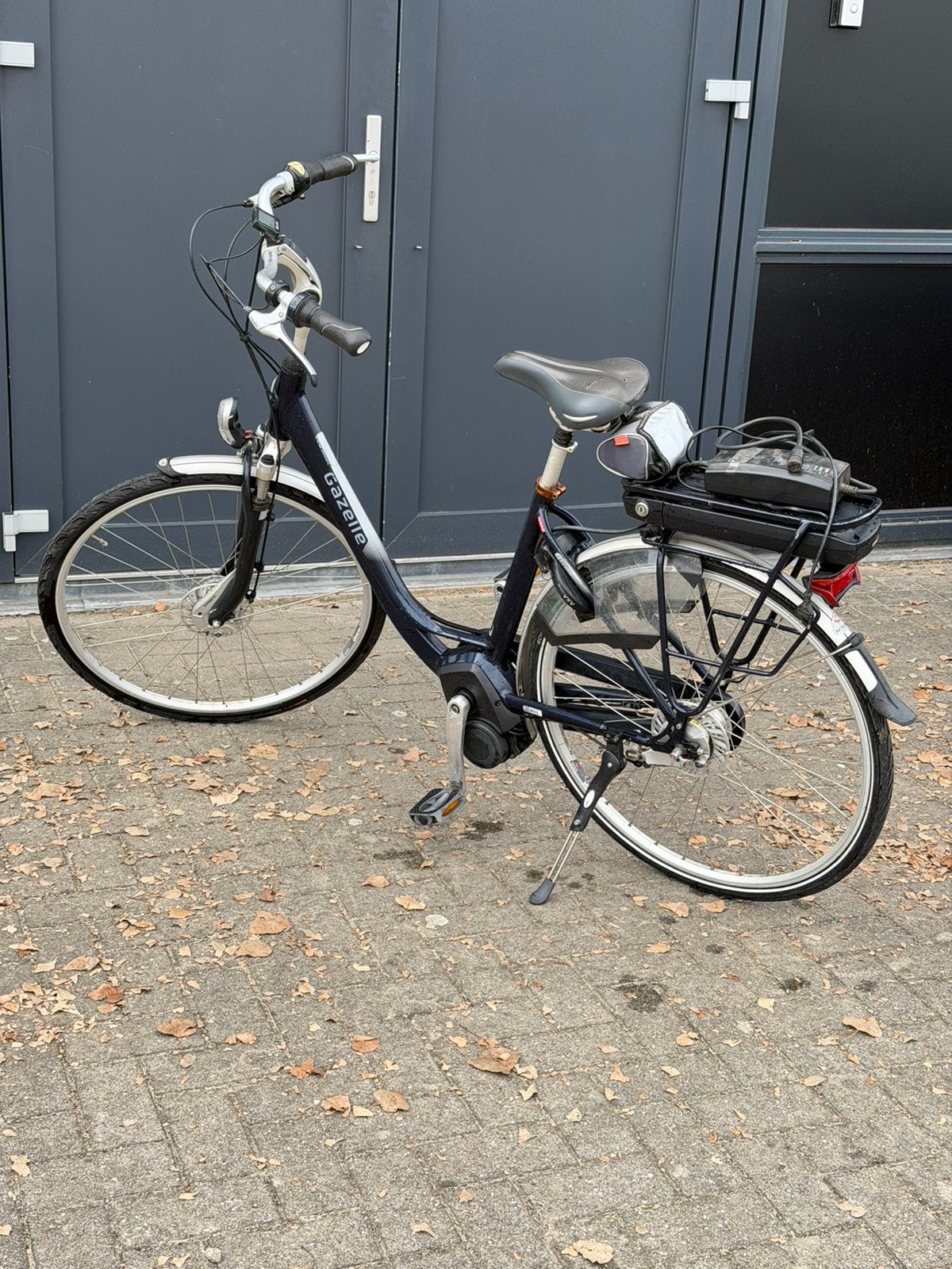 Gazelle E-bike Elektrische Fiets Middenmotor 52cm OPKNAPPER, Gebruikt, P, P, Ophalen of Verzenden