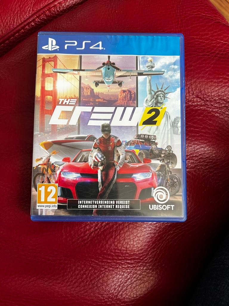 The Crew 2 - PS4 Game - Race, Vlieg & Vaar!, Spelcomputers en Games, Games | Sony PlayStation 4, Ophalen, Online, 1 speler, Racen en Vliegen