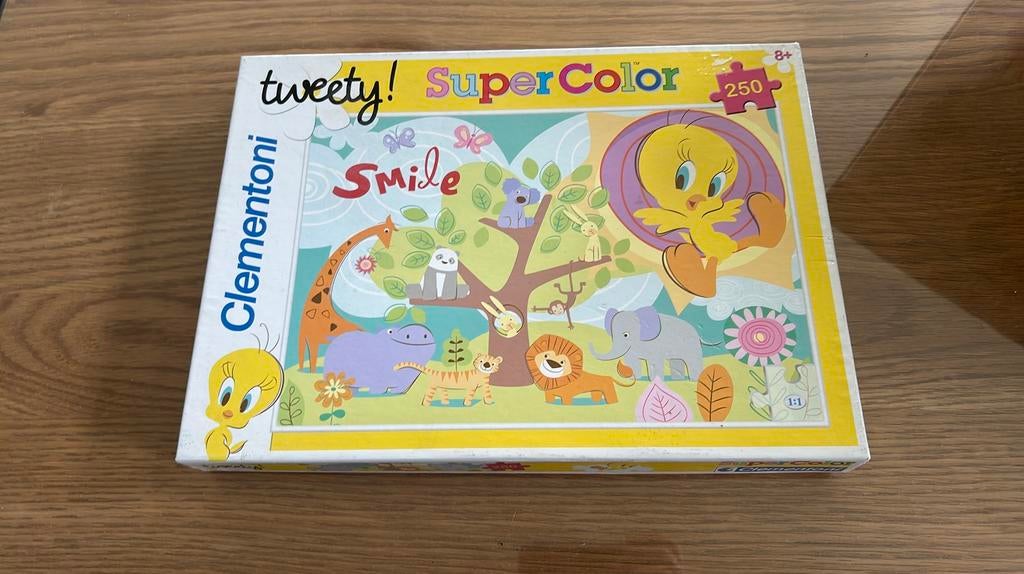Tweety puzzel, Ophalen of Verzenden, Meer dan 50 stukjes, Zo goed als nieuw, 6 jaar of ouder