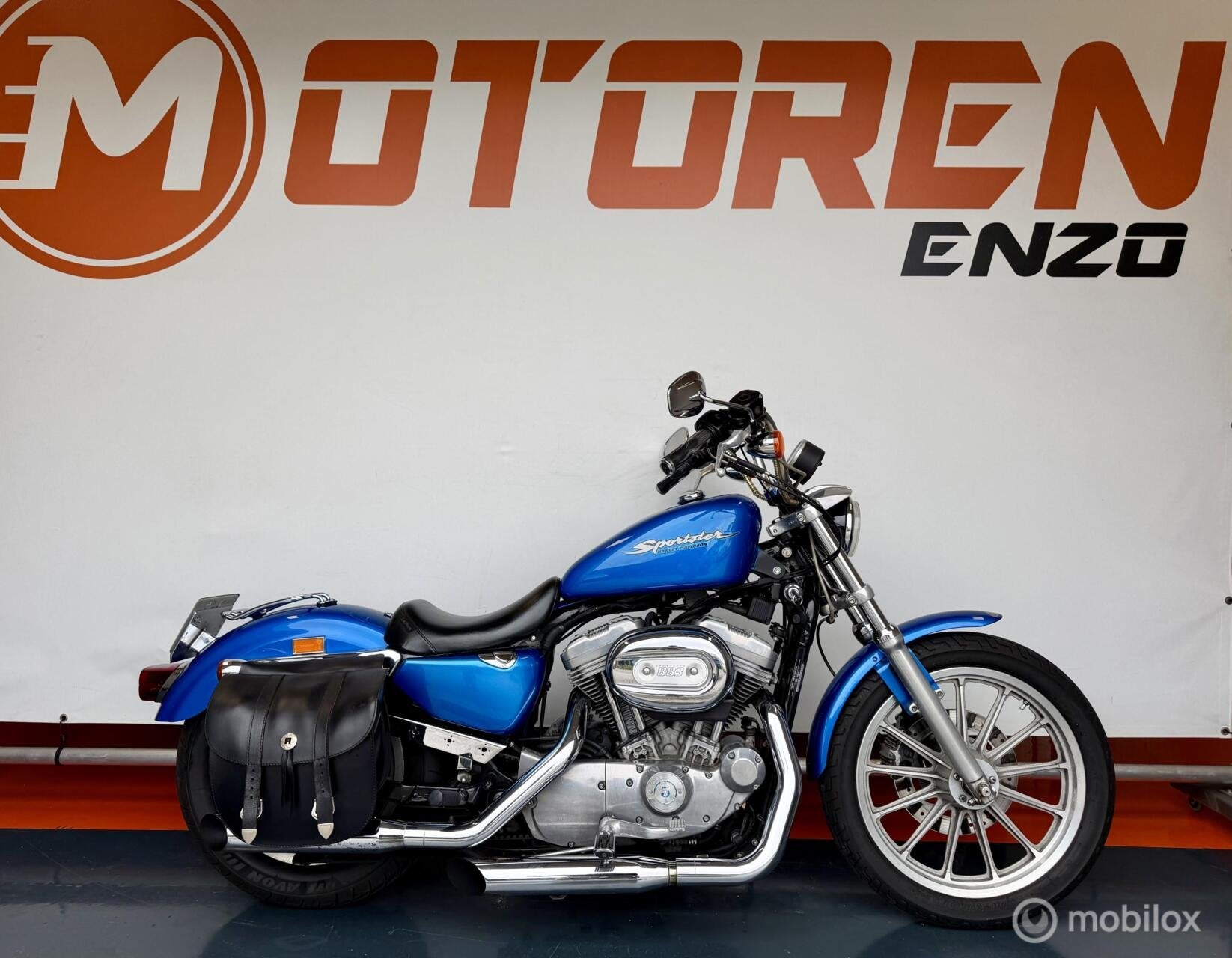 HD XL 883 SPORTSTER OCEAN BLEU LET OP! Zeer nette st. EXTRA,, Chopper, Bedrijf, 883 cc, Meer dan 35 kW