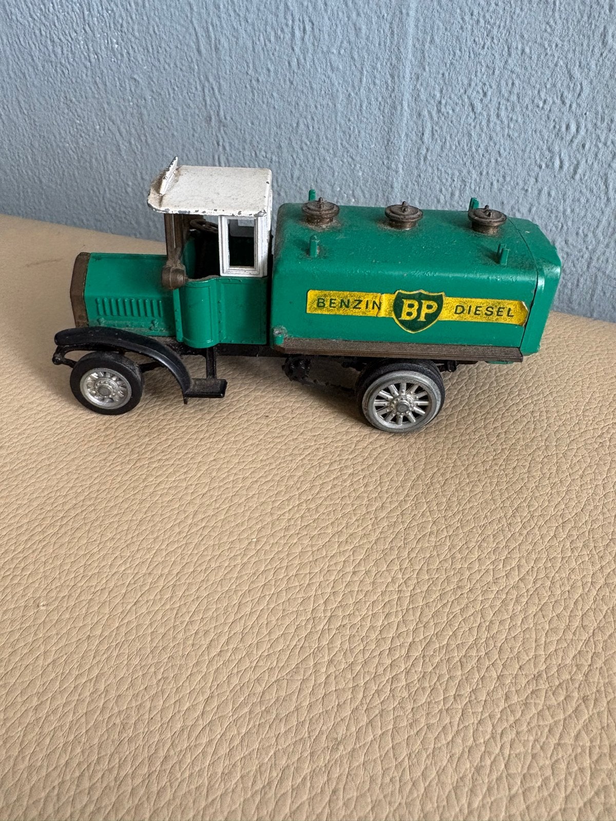 Vintage MAN Büssing Diesel Tankwagen 1923/24 BP, Ophalen of Verzenden, Gebruikt