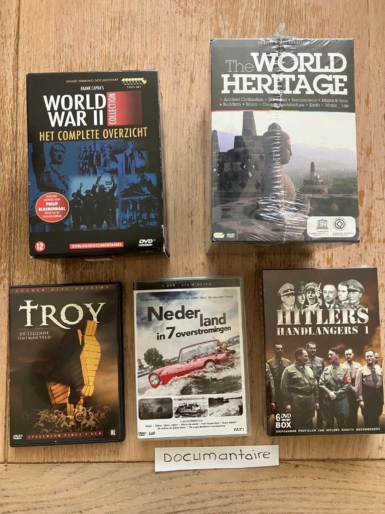 DVD diverse documantaires, Alle leeftijden, Ophalen of Verzenden, Zo goed als nieuw, Overige genres