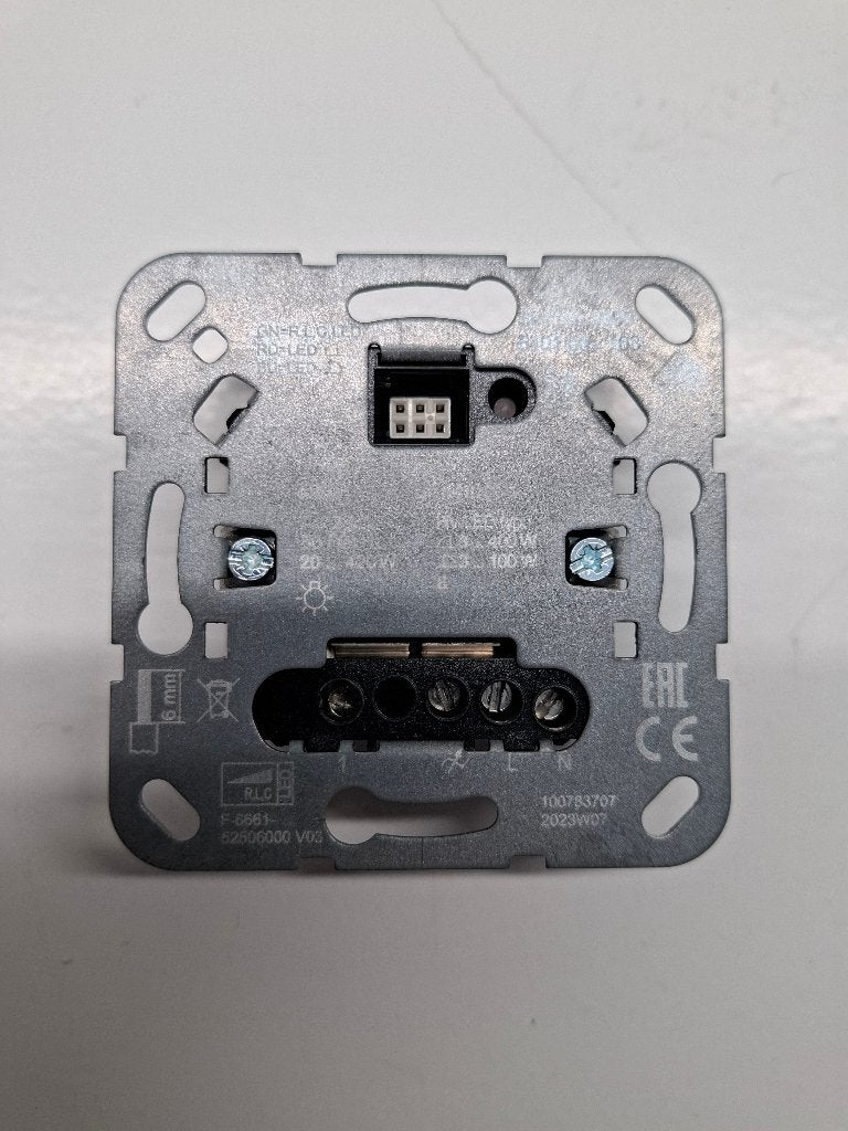 Gira tastdimmer LED Comfort 3-100 Watt (540100), Doe-het-zelf en Verbouw, Elektra en Kabels, Ophalen of Verzenden, Zo goed als nieuw