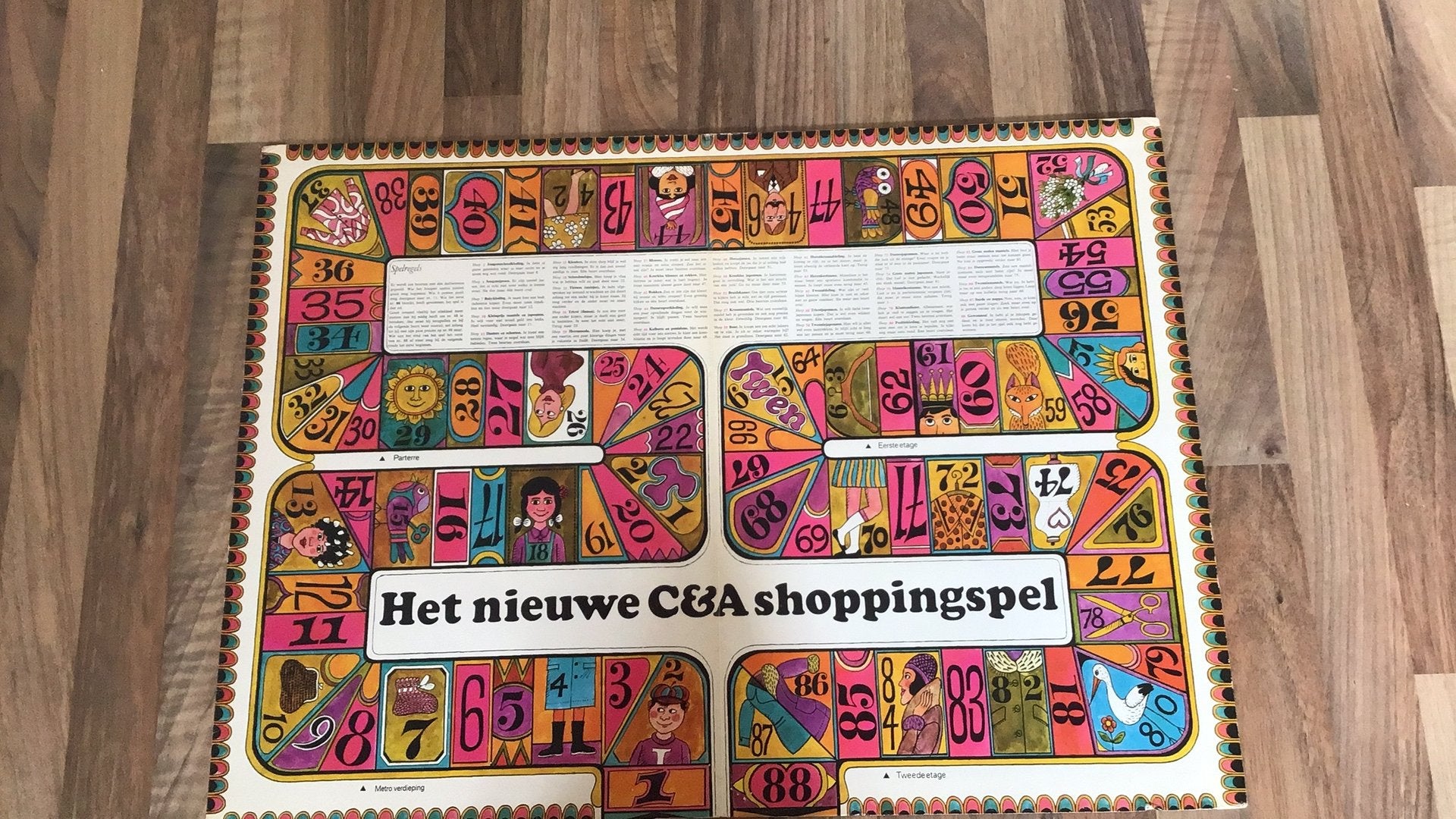 Antiek C & A spel Coolsingel, Ophalen of Verzenden
