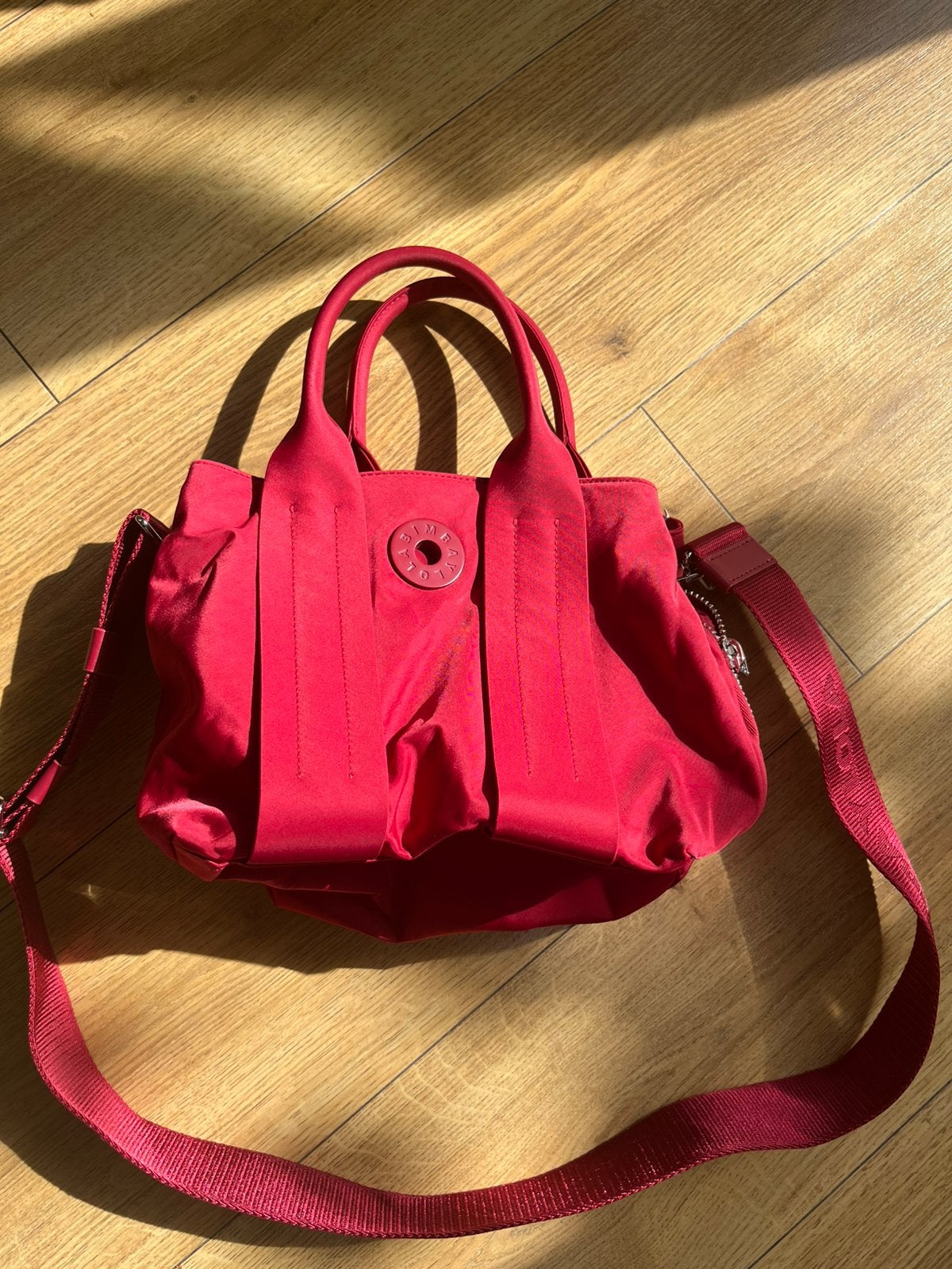Handtas dieprood BimbaYLola in perfecte staat, Ophalen of Verzenden, Nieuw, Rood, Overige typen