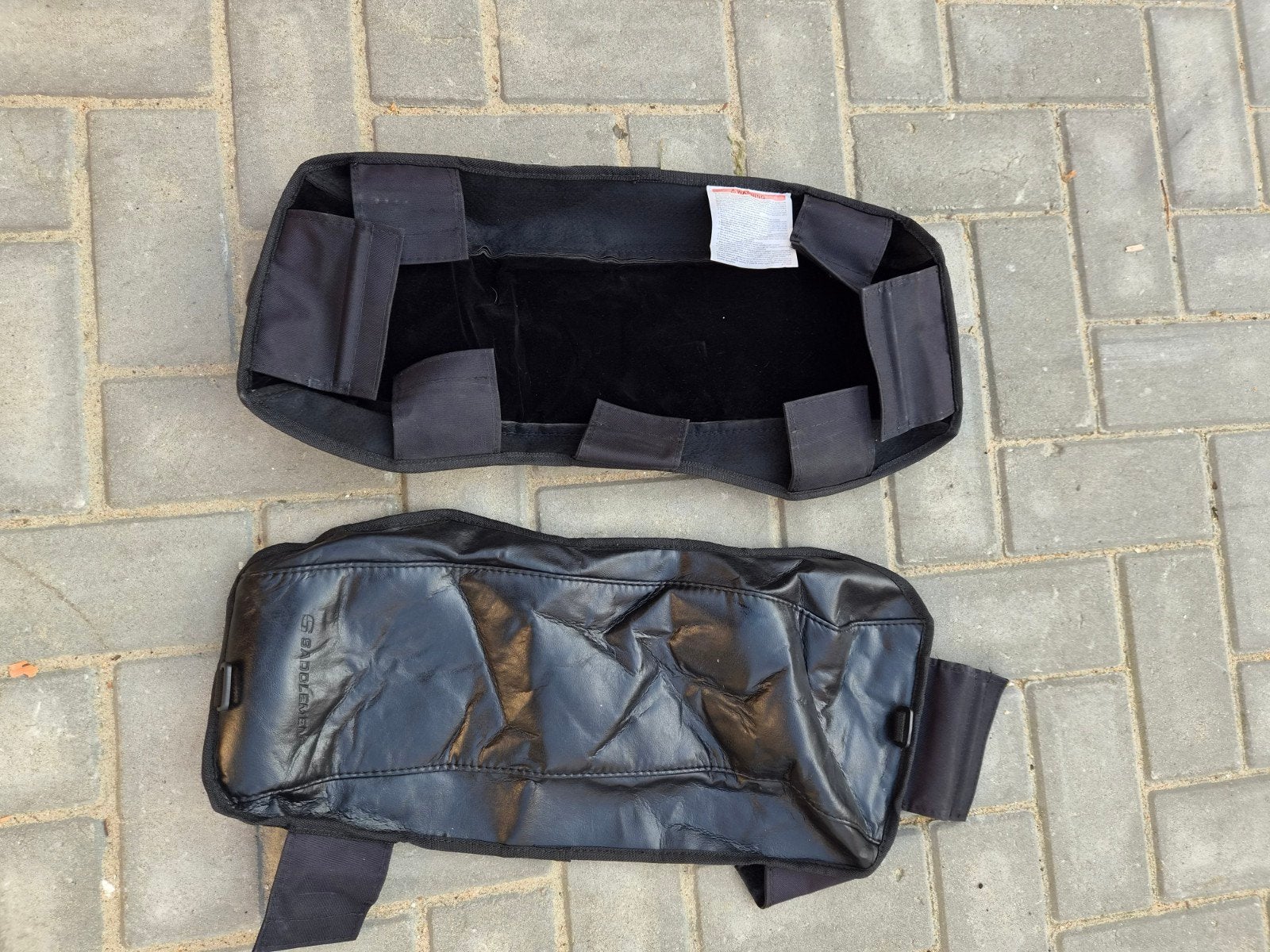 Saddlemen kofferdekselbeschermers, Motoren, Ophalen of Verzenden, Gebruikt