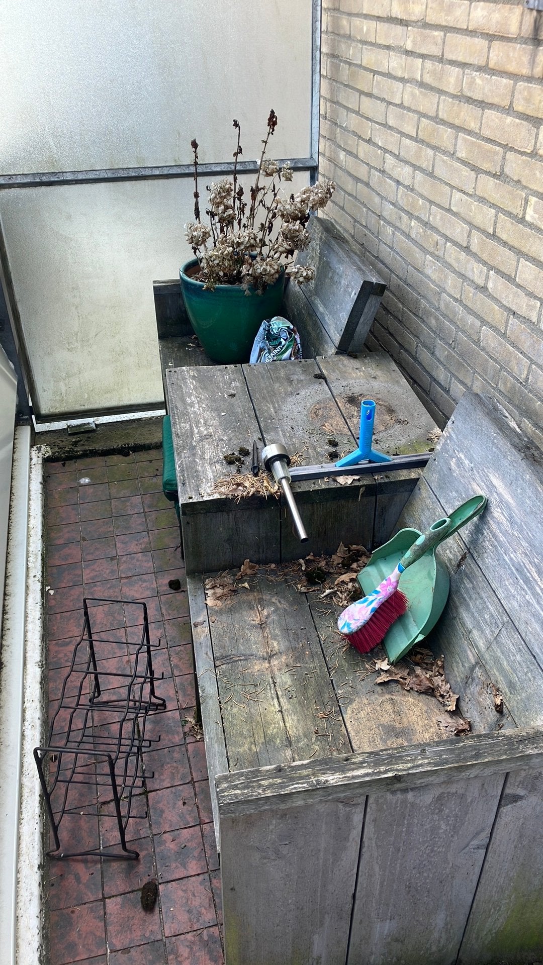 Gratis Relaxbank duo, Ophalen, Gebruikt, Hout, Overige typen
