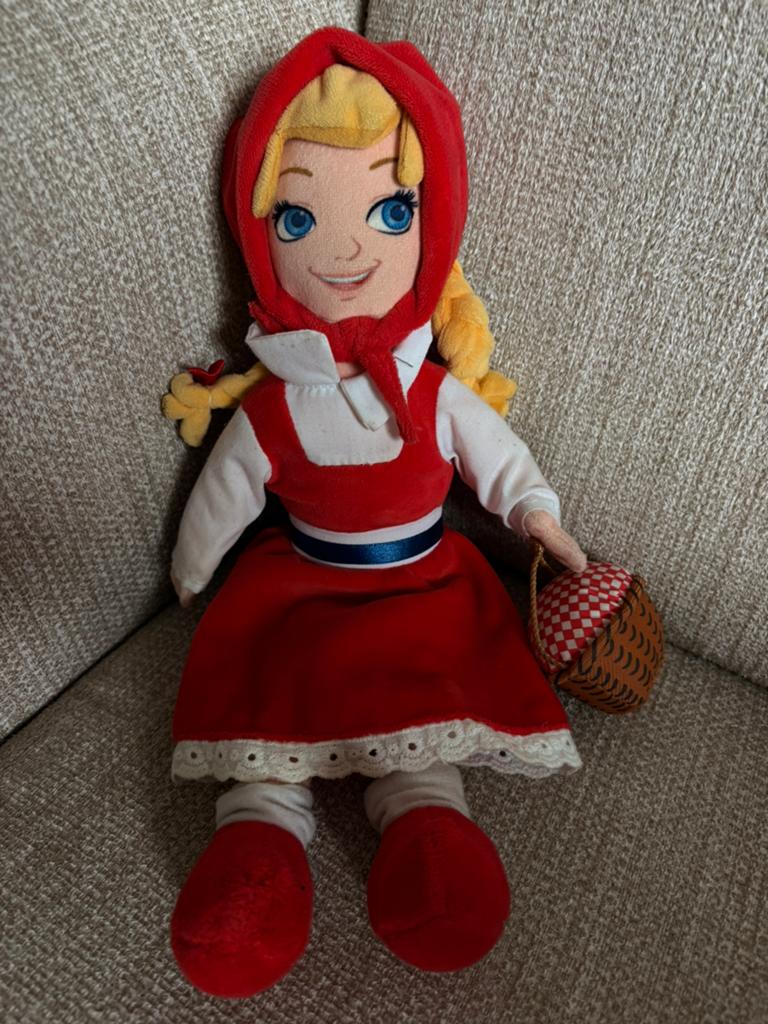 Efteling knuffels Assepoester en Roodkapje, Kinderen en Baby's, Ophalen of Verzenden, Zo goed als nieuw, Overige typen