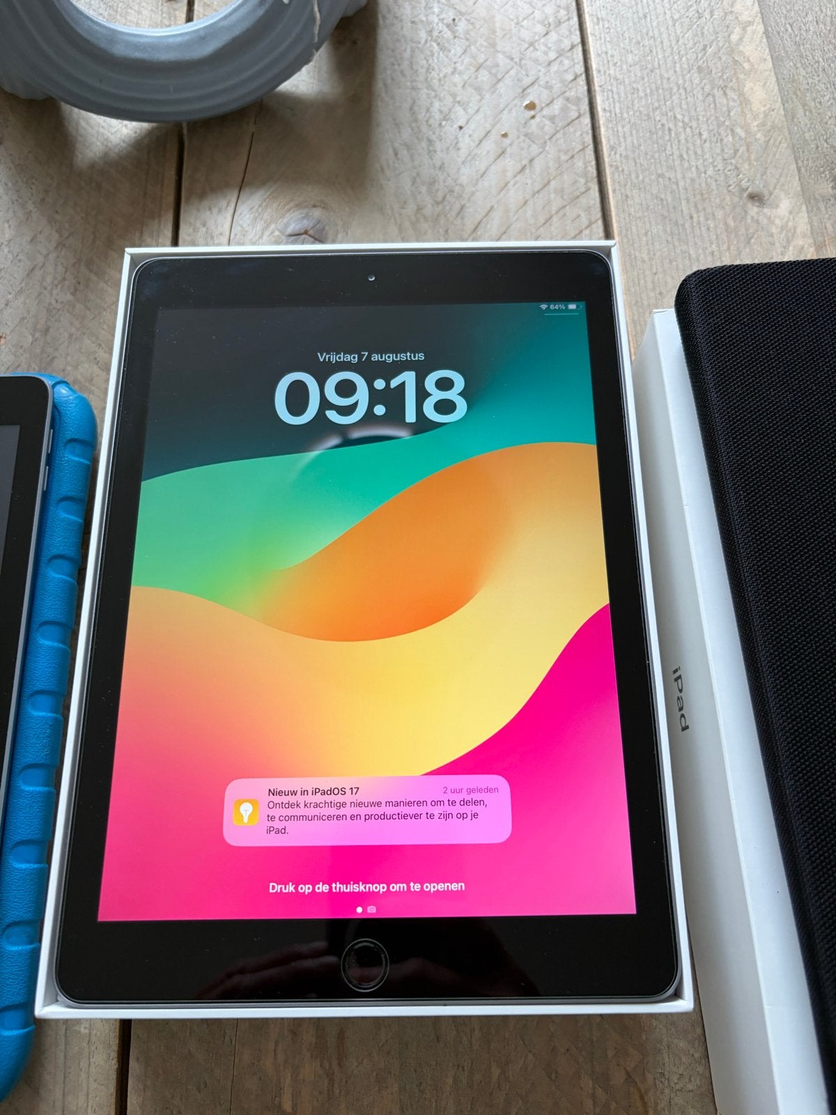 iPad 2018 6e generatie 128GB met toetsenbord en muis, Computers en Software, Apple iPads, Ophalen, Gebruikt, Apple iPad, 128 GB