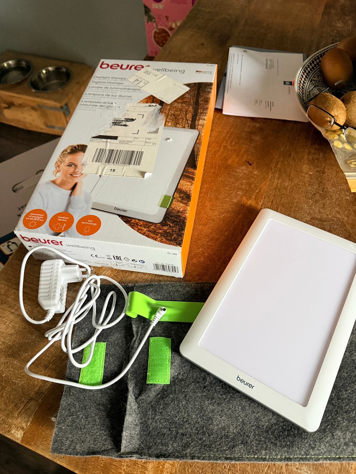 Beurer tl30 lichtlamp, Ophalen of Verzenden, Zo goed als nieuw, Overige typen