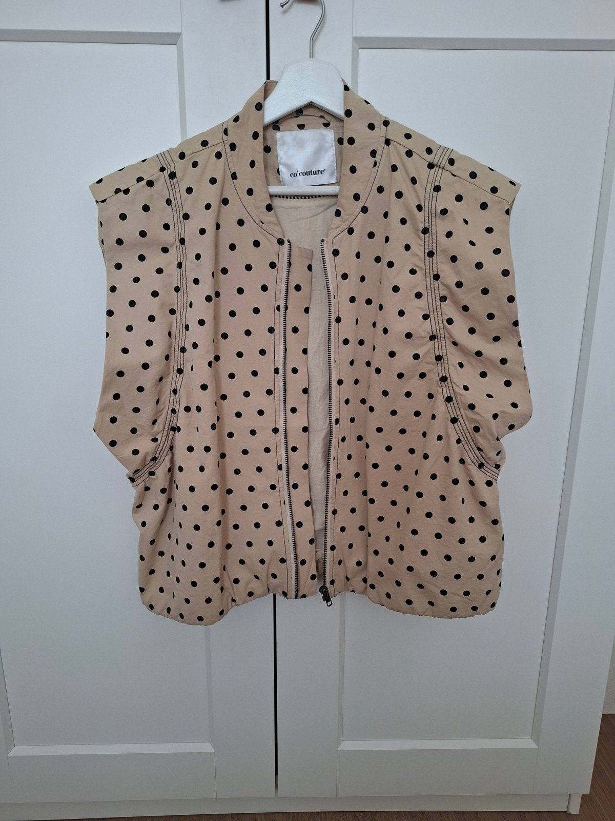 Co' Couture polkadot top gilet M ( prijs incl verzenden), Kleding | Dames, Maat 38/40 (M), Co'couture, Ophalen of Verzenden, Zo goed als nieuw