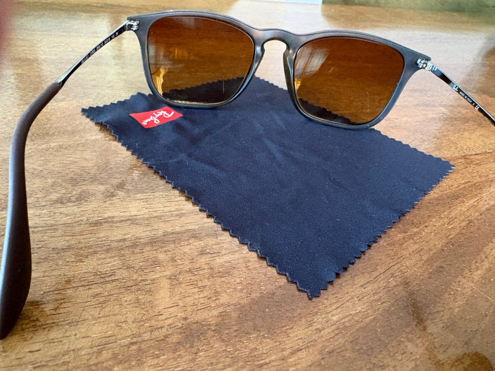 Ray-Ban Chris Zonnebril op sterkte RB 4187, Zonnebril op sterkte, Bruin, Ophalen of Verzenden, Zo goed als nieuw