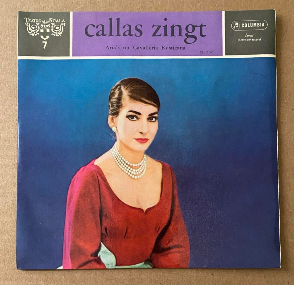 MARIA CALLAS - Cavalleria Rusticana ( 7” EP ca. 1963 / NL ), Cd's en Dvd's, Vinyl Singles, Gebruikt, Verzenden, Klassiek, 7 inch