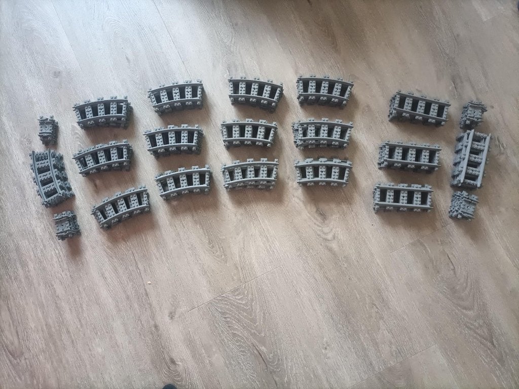 Uitbreiding LEGO treinbaan, incl treinwagons, Kinderen en Baby's, Speelgoed | Duplo en Lego, City, Lego, Overige typen, Ophalen of Verzenden