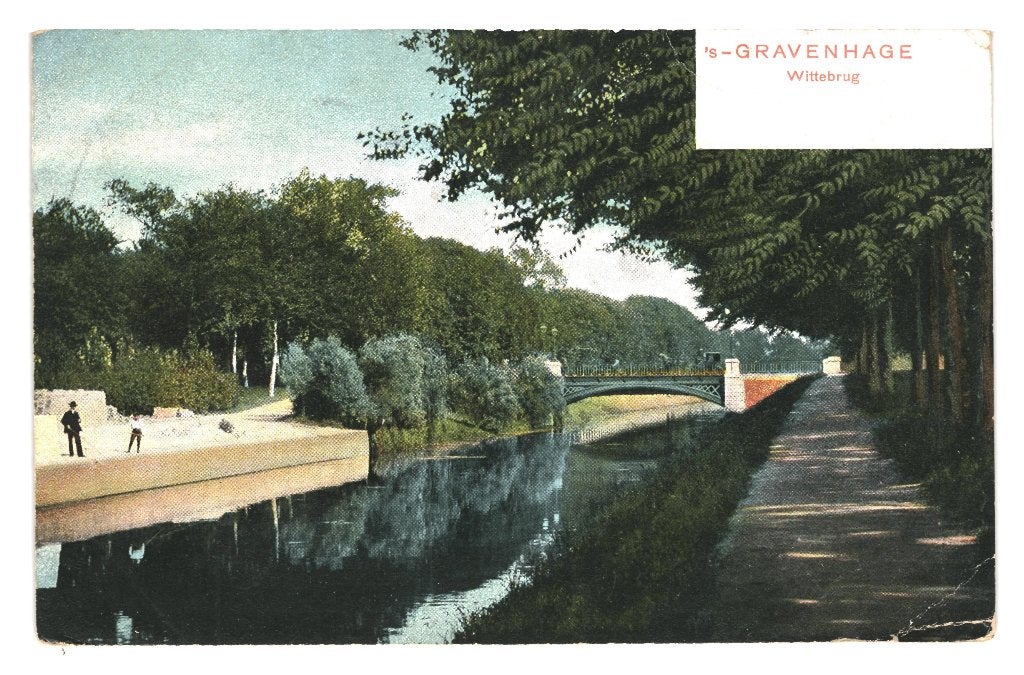 939993 s Gravenhage wittebrug Niet gelopen, Ophalen of Verzenden, Voor 1920, Ongelopen, Zuid-Holland