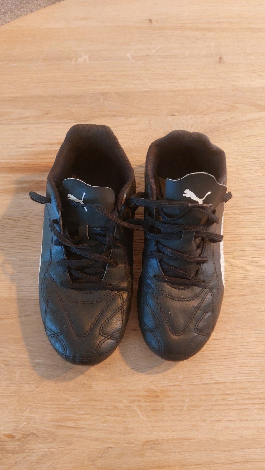 Puma voetbalschoenen, zwart, maat 38,5, Maat XS of kleiner, Ophalen, Gebruikt, Schoenen