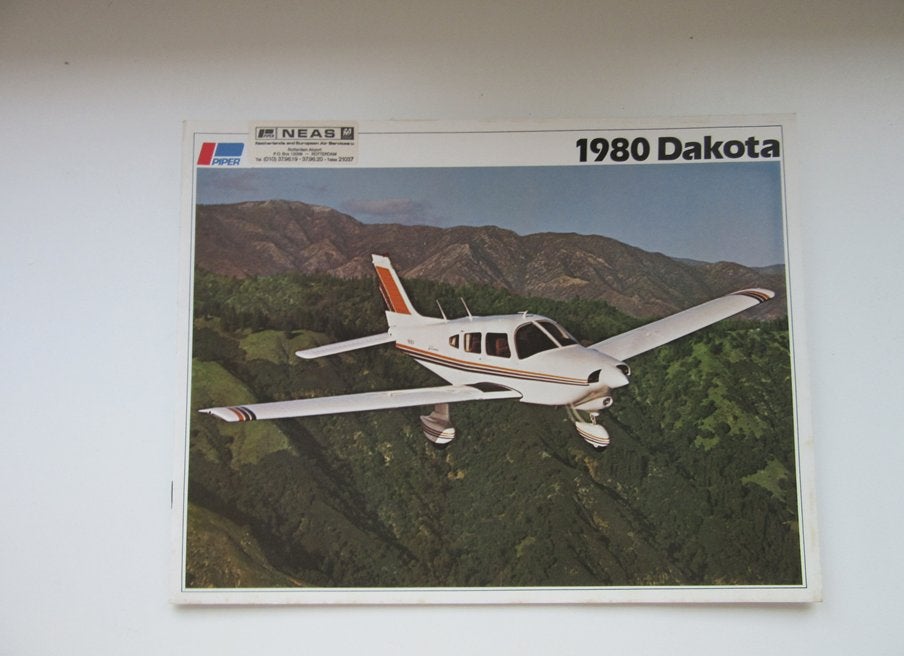 Piper brochure 1980 Dakota, Verzenden, Zo goed als nieuw, Overige typen