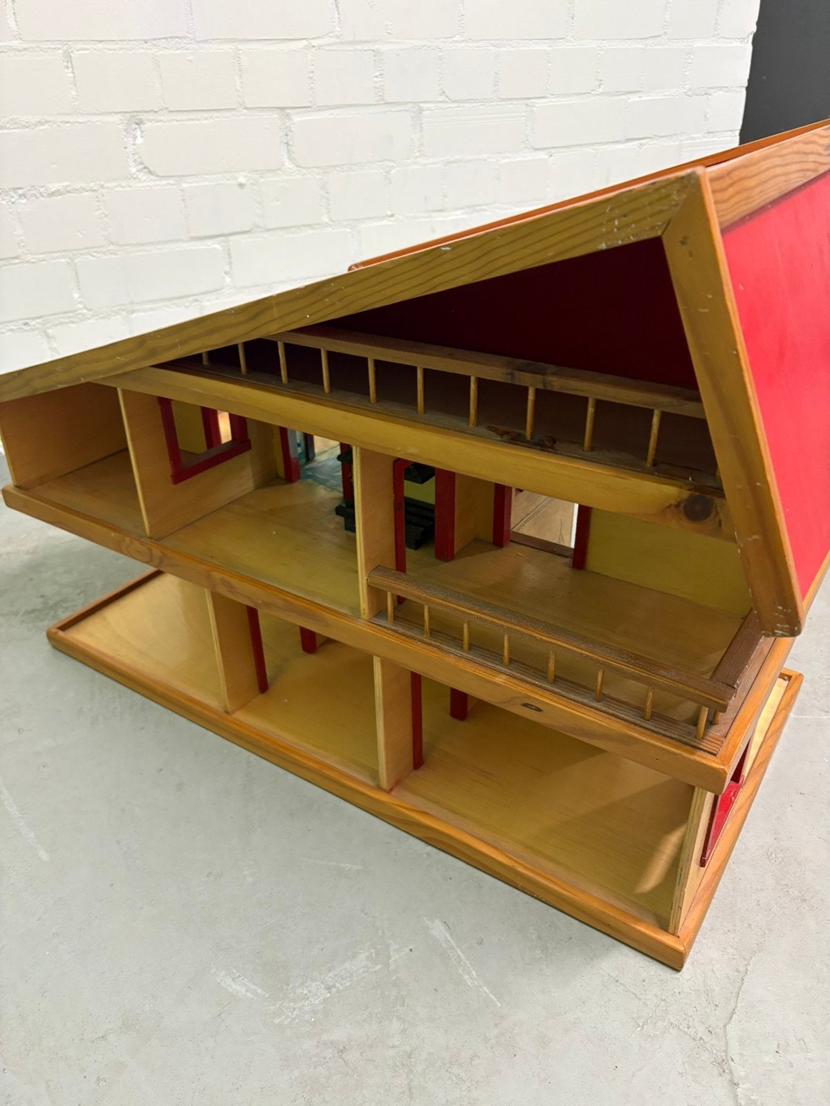 Houten poppenhuis (opknapper), Ophalen, Gebruikt, Poppenhuis