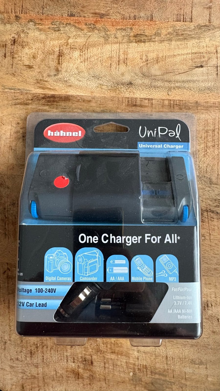 Hähnel UniPal Universele Oplader - Nieuw in verpakking, Ophalen of Verzenden, Nieuw