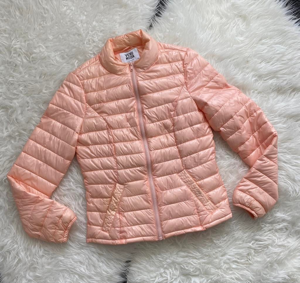 Roze jas maat XS/34 - Vero Moda, Kleding | Dames, Jassen | Zomer, Ophalen of Verzenden, Zo goed als nieuw, Maat 34 (XS) of kleiner