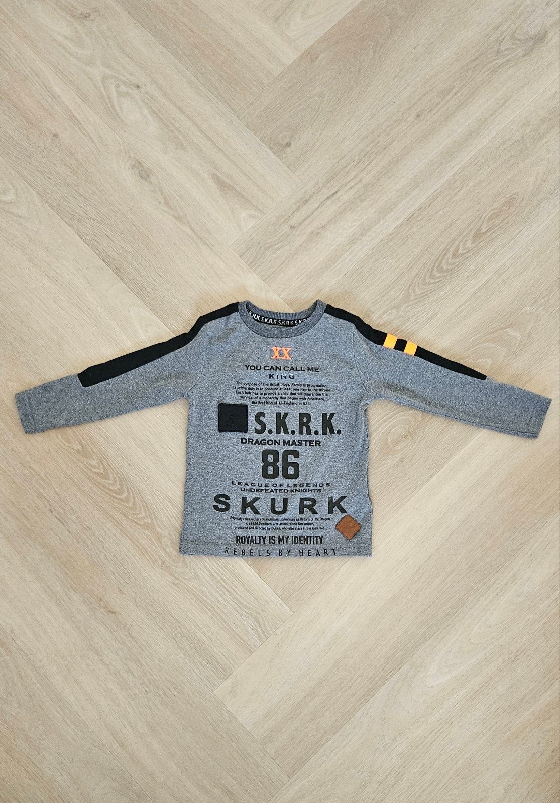 Grijs shirtje, Skurk, Ophalen of Verzenden, Zo goed als nieuw, Shirt of Longsleeve