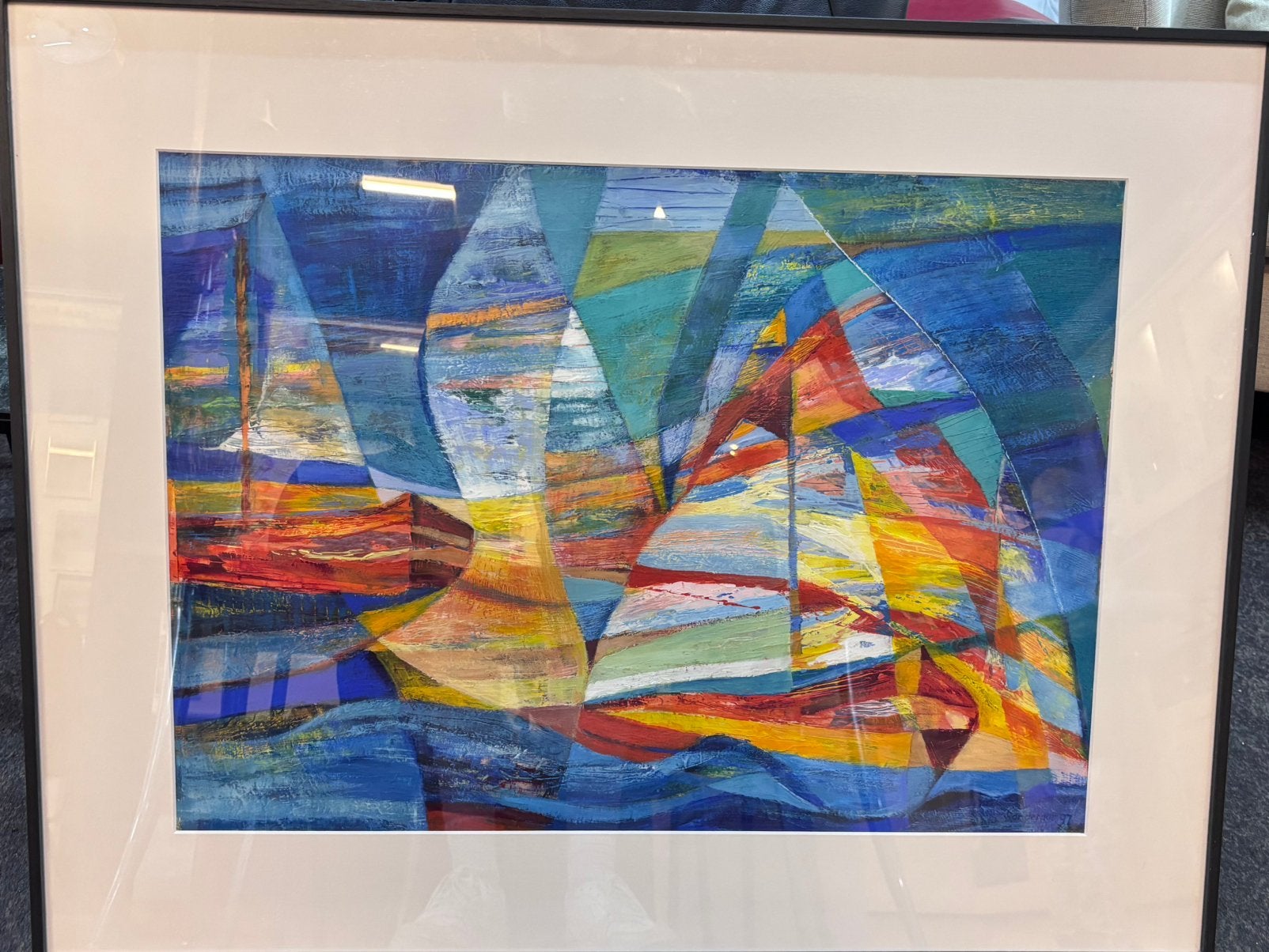 Kunstwerk Ellen van Randeraat ets, Antiek en Kunst, Ophalen