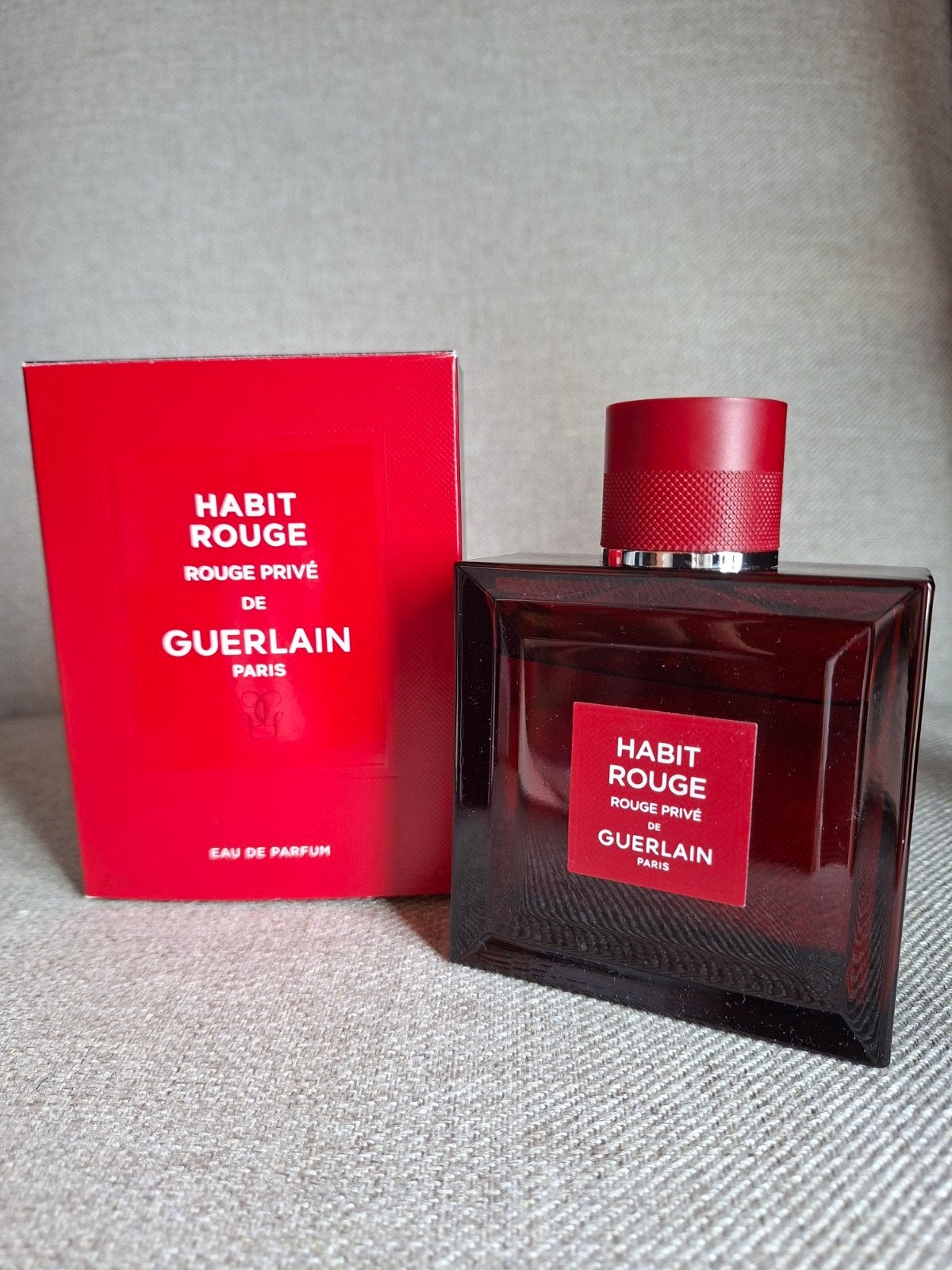 GUERLAIN HABIT ROUGE Rouge Privé -Eau de Parfum., Sieraden, Tassen en Uiterlijk, Uiterlijk | Parfum, Ophalen of Verzenden
